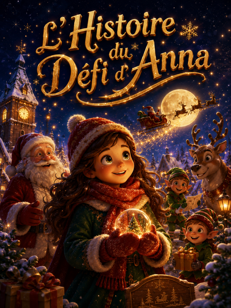 Spectacle de Noël pour enfants L'Histoire du Défi d'Anna en Essonne et Île-de-France