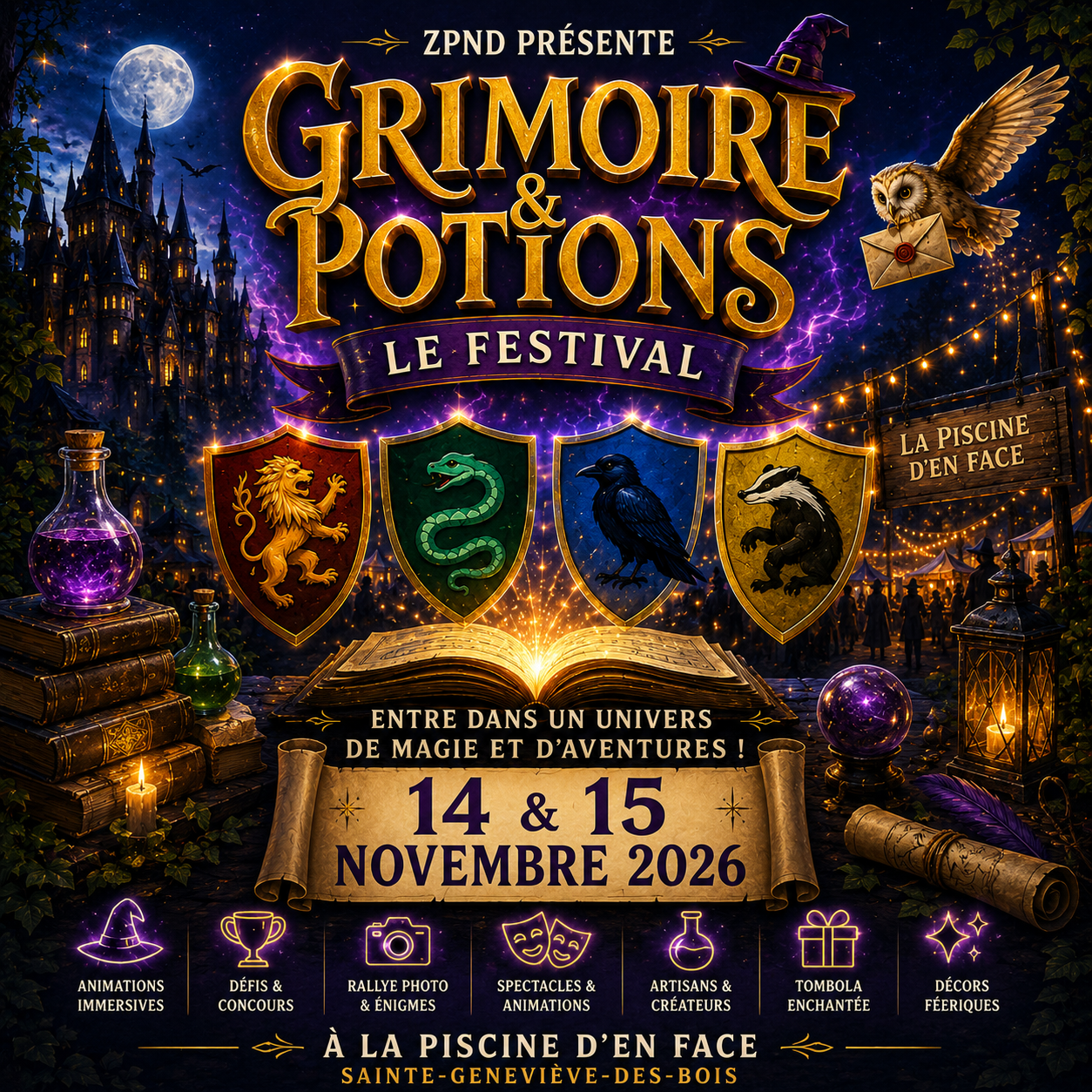 Grimoire & Potions – Le Festival