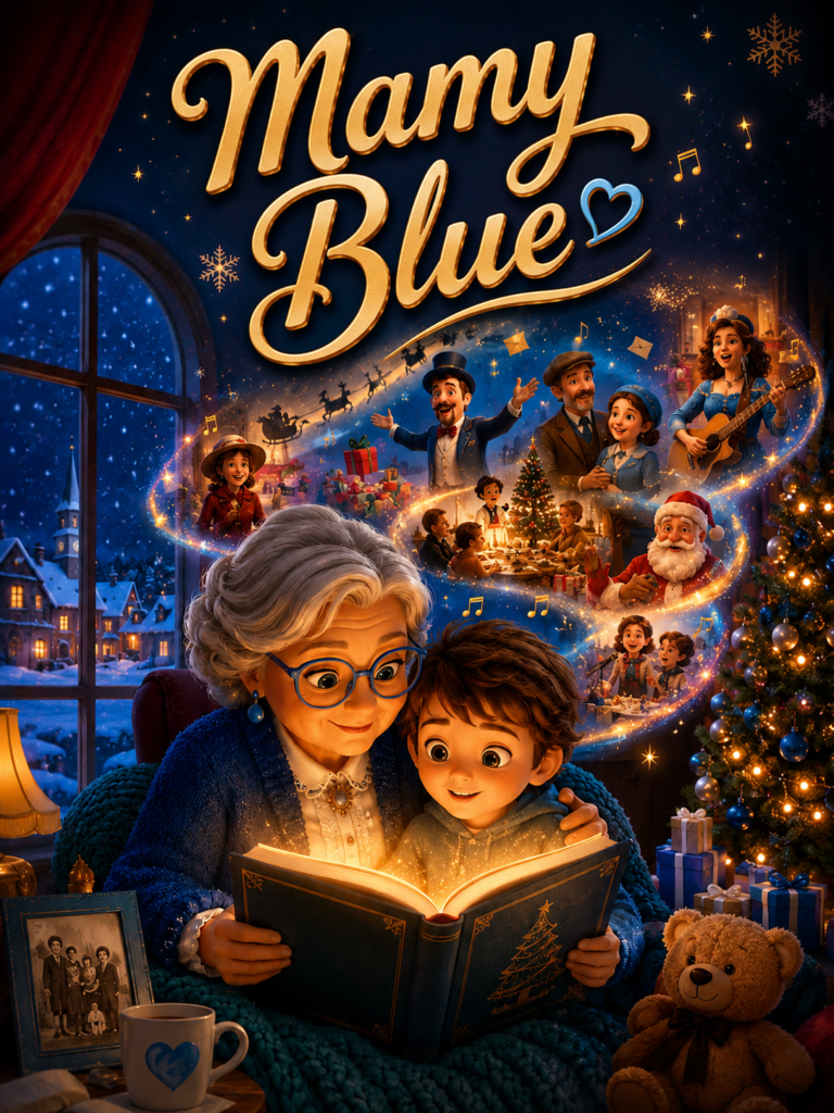Mamy Blue spectacle de Noël pour enfants en Essonne et Île-de-France