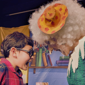 spectacle Cornebidouille enfant école médiathèque
